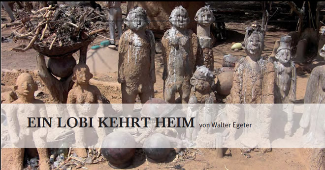 EIN LOBI KEHRT HEIM von Walter Egeter