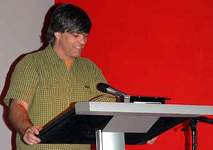 Andreas Schlothauer in Aktion