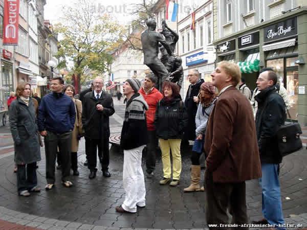 Forschung und Ethnologie in der Stadt Göttingen. Genug Stoff für eine mehrstündige Führung.