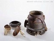 Mäuseorakel, Baule-Atutu, Elfenbeinküste, Museum der Kulturen Basel, Nr. III 8079 a-c, von Hans Himmelheber 1933