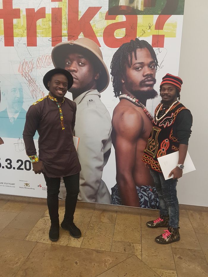 Stone Karim Mohamad (alias Stone), rechts Zobel Raoul Tejeutsa (Snake) Foto:  Barlovic